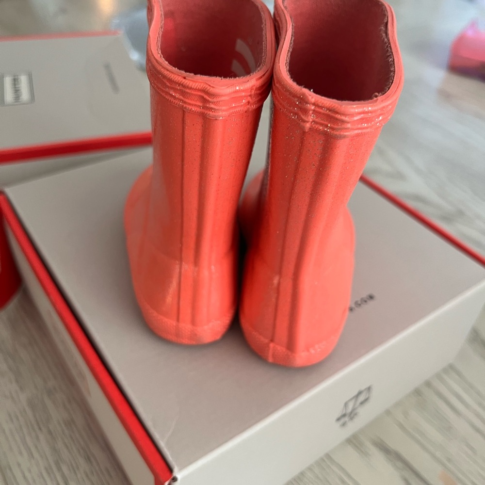Two Pairs of Hunter Boots Toddler Size US 5 - Picture 5 of 8